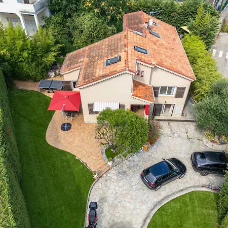 Reckina Havre De Paix Avec Piscine Et Jardin Vendégház Roquebrune-Cap-Martin